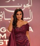 درة تتألق بإطلالةمذهلة في حفل إفتتاح مهرجان الجونة