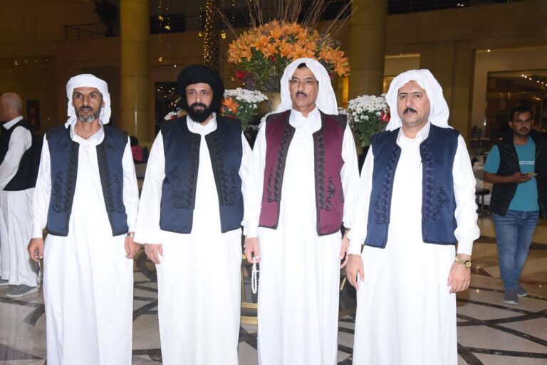 الشيخ عبد السلام الزارف يتصدر مشهد احتفالية نصر أكتوبر.. و«العهد» يتصدر الشاشات في حضور قيادات الدولة ورموز القبائل العربية