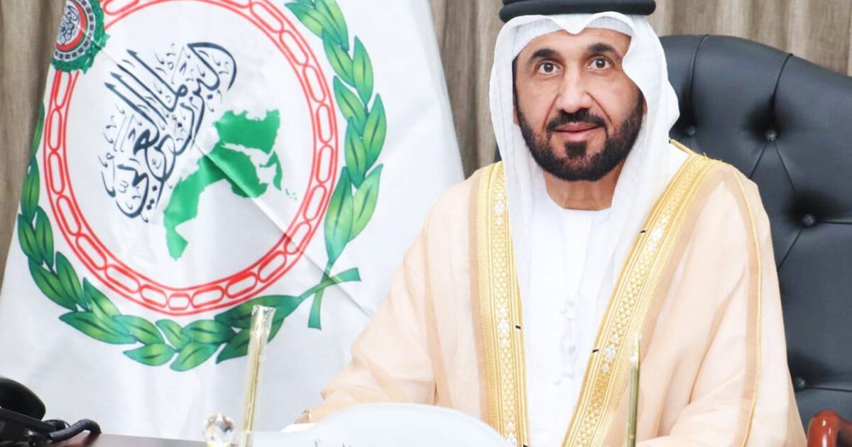 رئيس البرلمان العربي يشيد بمبادئ رئيس جمهورية الصين الشعبية لتسوية القضايا الساخنة في إفريقيا
