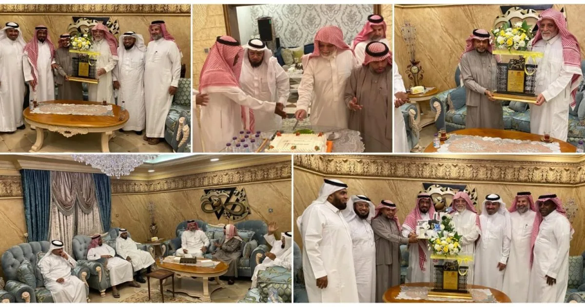 د. عصام الثقفي يحتفي ويكرّم عادل حافظ رئيس جمعية «إهداء» لخدمة ضيوف الرحمن بعد تعافيه من وعكته الصحية