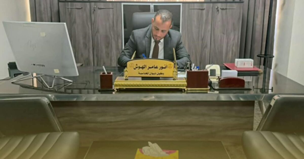 أنور الهوش يباشر مهام عمله بديوان المحاسبة الليبي