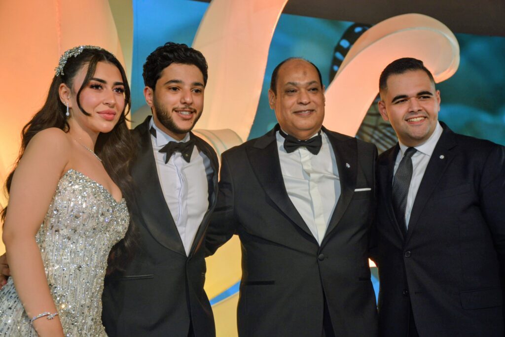 احمد سعد و بوسي يشعلان حفل زفاف نجل رجل الأعمال سامح جلال صلاح بحضور أحمد عبد الجواد والفنان مصطفى شعبان .