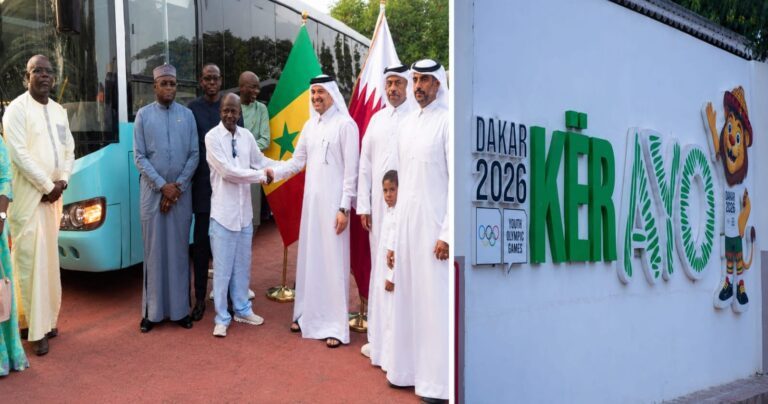 قطر تدعم استعدادات السنغال لاستضافة «أولمبياد الشباب داكار 2026» بـ15 حافلة ومعدات أمنية