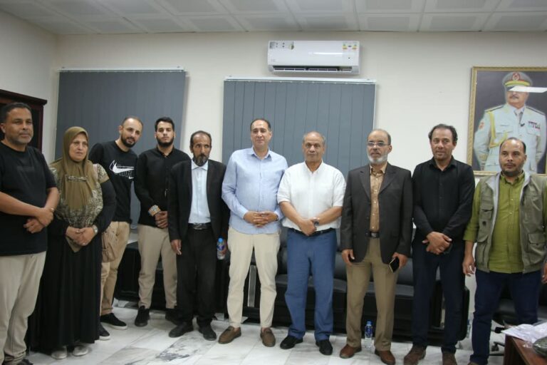 هيئه التأمين الطبي تدعم مستشفى الجلاء للجراحة والحوادث بنغازي