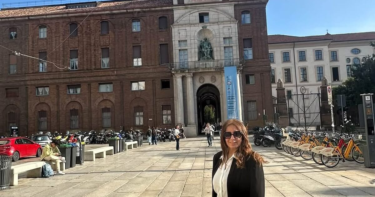 رانيا يحيى تتحدث عن الاكاديمية المصرية بروما داخل الجامعة الكاثوليكية