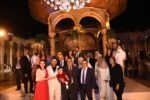 شاهد.. نجوم الفن والرياضة والسياسة يجتمعون في حفل زفاف ابنة المستشار أشرف عبد العزيز