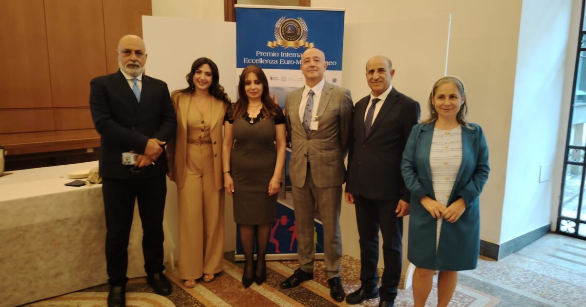 وزارة الثقافة الإيطالية تحتضن تكريم الدكتورة رانيا يحيى ضمن جوائز التميز الأورومتوسطي لعام 2026