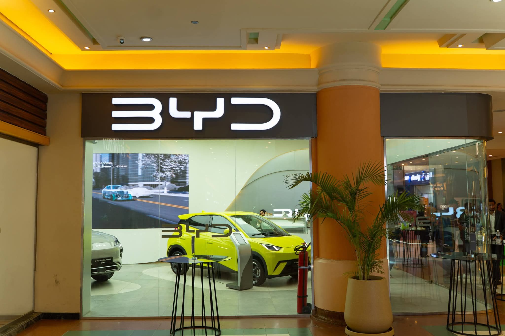 “النيل للمشروعات” تفتتح رسمياً BYD Technology Center في مول سيتي ستارز بمدينة نصر