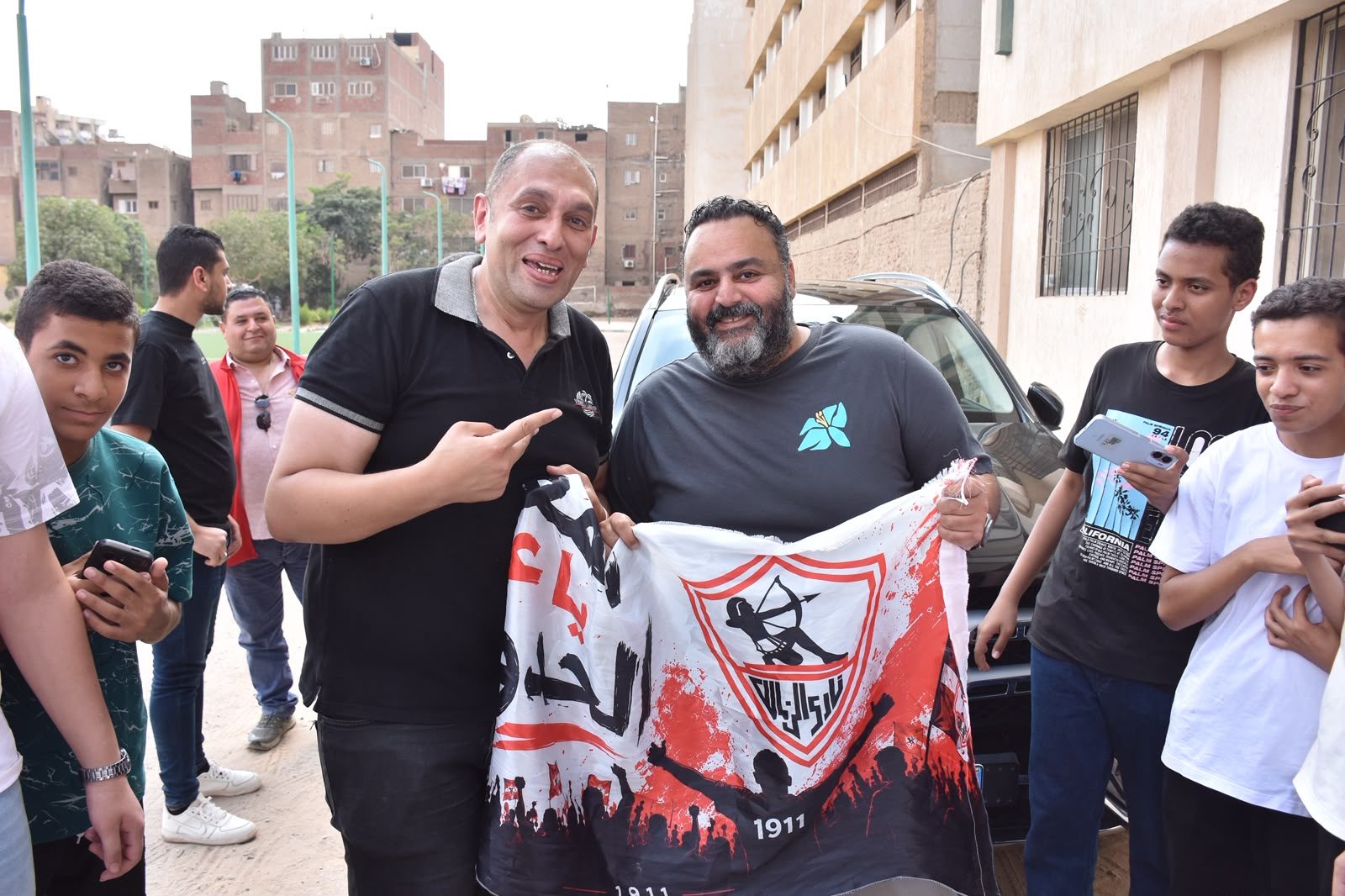شيكو يدعم مبادرة «عينيك في عينينا» ويزور القافلة الطبية الخيرية بعين شمس